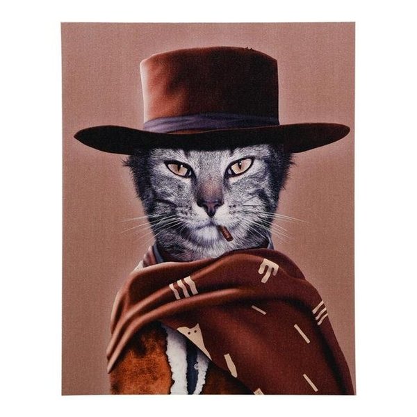 Empire Art Direct Empire Art Direct GIC-PR031-2016 High Resolution Pets Rock Giclee Printed on Cotton Canvas on Solid Wood Stretcher - Western GIC-PR031-2016